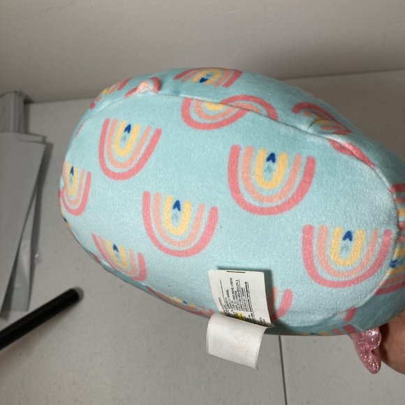 Squishmallows Rainbow Unicorn Pig with Wings & Mohawk - 8" Plush - Used - Picture 7 of 10